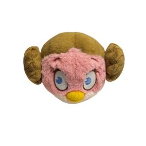 Angry Birds‎ Star Wars Princess Leia Stuffed Animal 5" Round Plush Toy